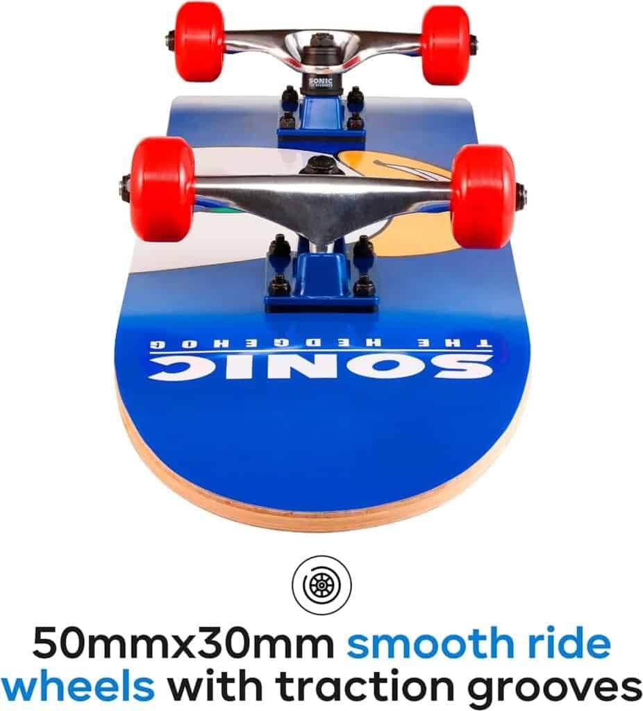 Skateboard Kids Sonic Deluxe Skateboard Pour Enfants Débutants Sous