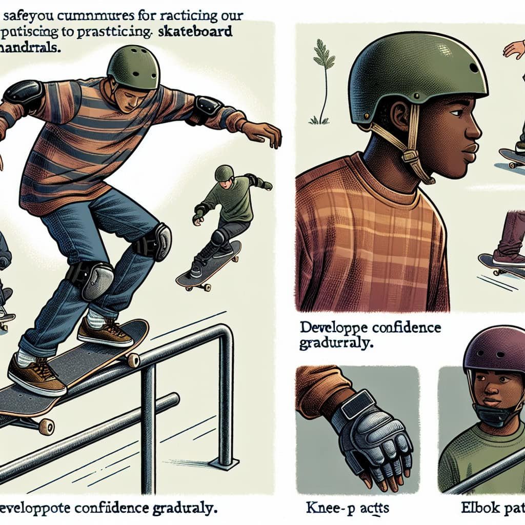 How Do I Safely Practice Skateboard Handrails?