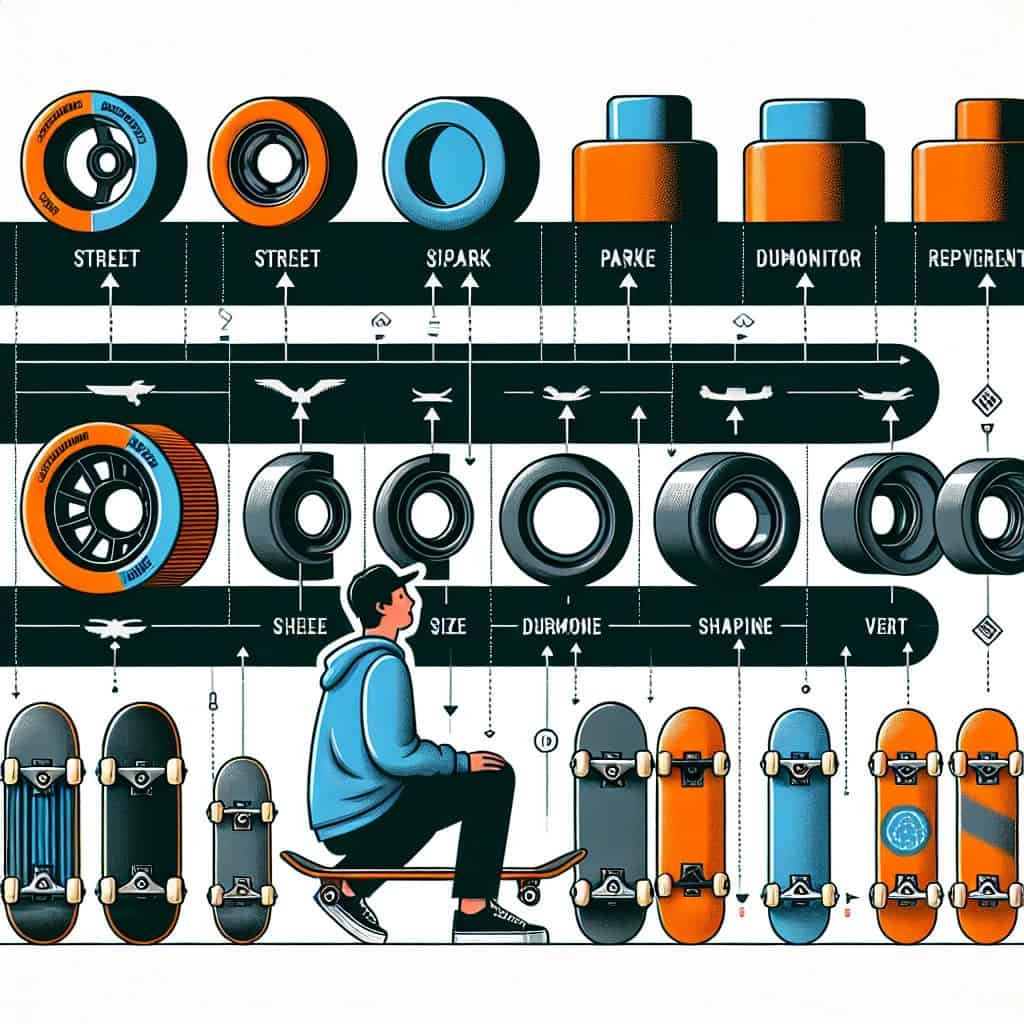 How Do You Choose The Ideal Skateboard Wheels For Street, Park, Or Vert Skating?