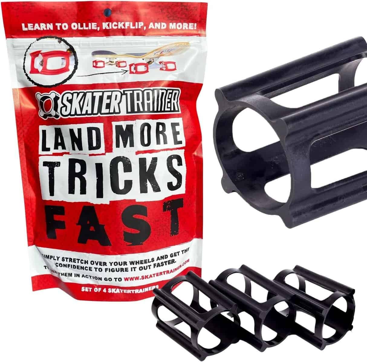 SkaterTrainers- Skateboard Tricks Fast No Experience Needed- Fun, Safe, and Easy- Ollies, Kickflips and More- All Ages- Accessories Make Great Stocking Stuffers Gifts for Teen Boys and Girls SkaterTrainers- Skateboard Tricks Fast No Experience Needed- Fun, Safe, and Easy- Ollies, Kickflips and More- All Ages- Accessories Make Great Stocking Stuffers Gifts for Teen Boys and Girls