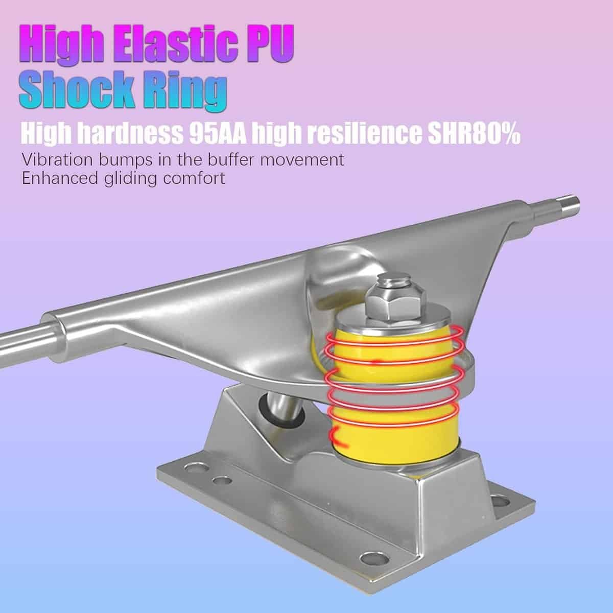 31 inch Skateboard Boys/Girl, 9-ply Maple Desk Skate Board for Cruising, Carving, Tricks and Downhill，Birthday, Christmas, Valentines Gifts (nanhai)