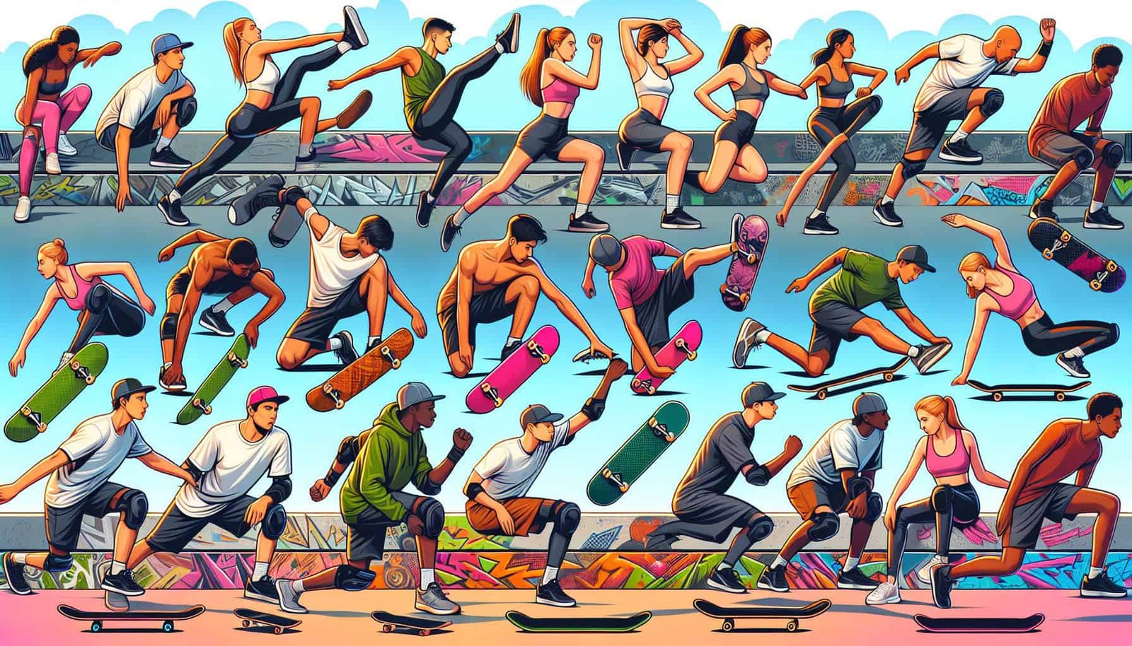 Are There Specific Stretches Or Warm-up Exercises For Skateboarding?