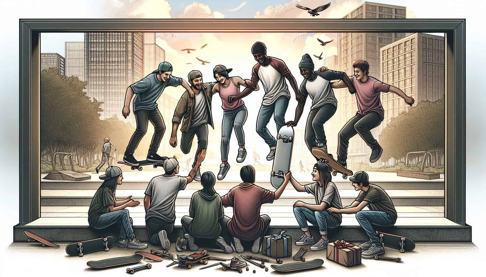 Can You Discuss The Role Of Peer Feedback And Coaching In Skateboarding Progression?