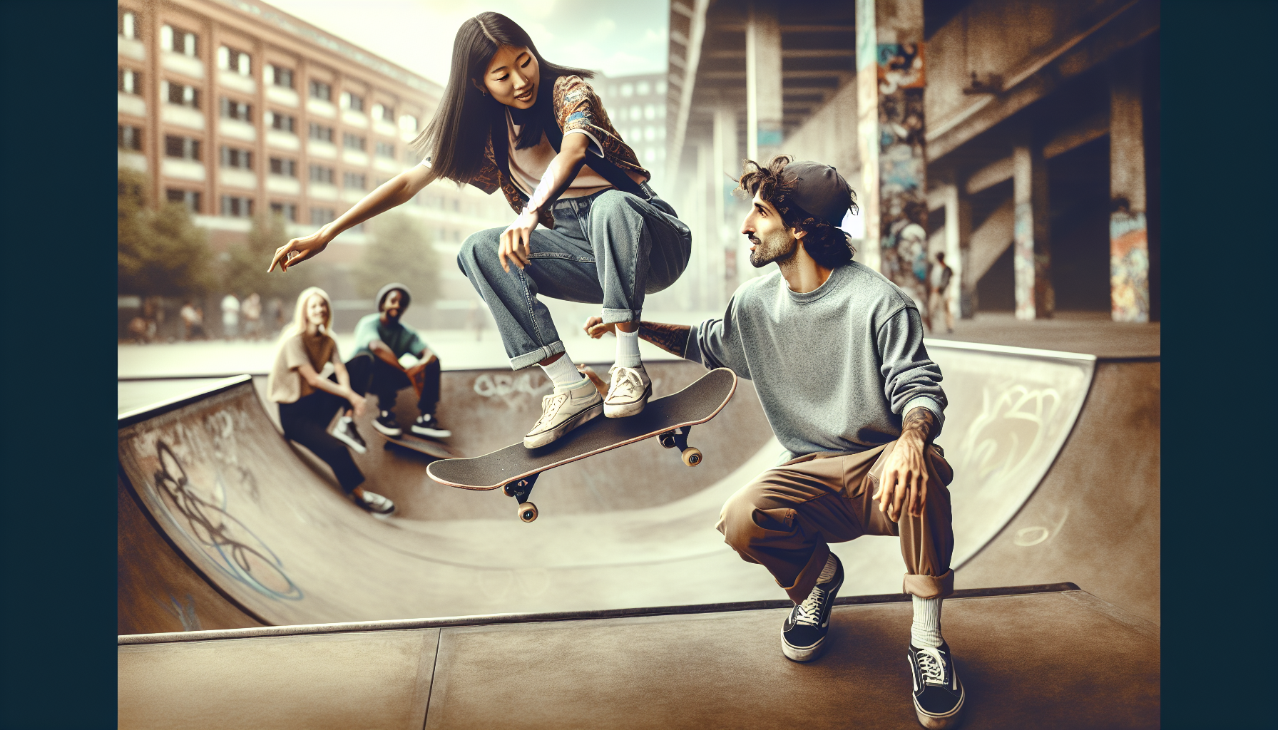 Can You Discuss The Role Of Peer Feedback And Coaching In Skateboarding Progression?