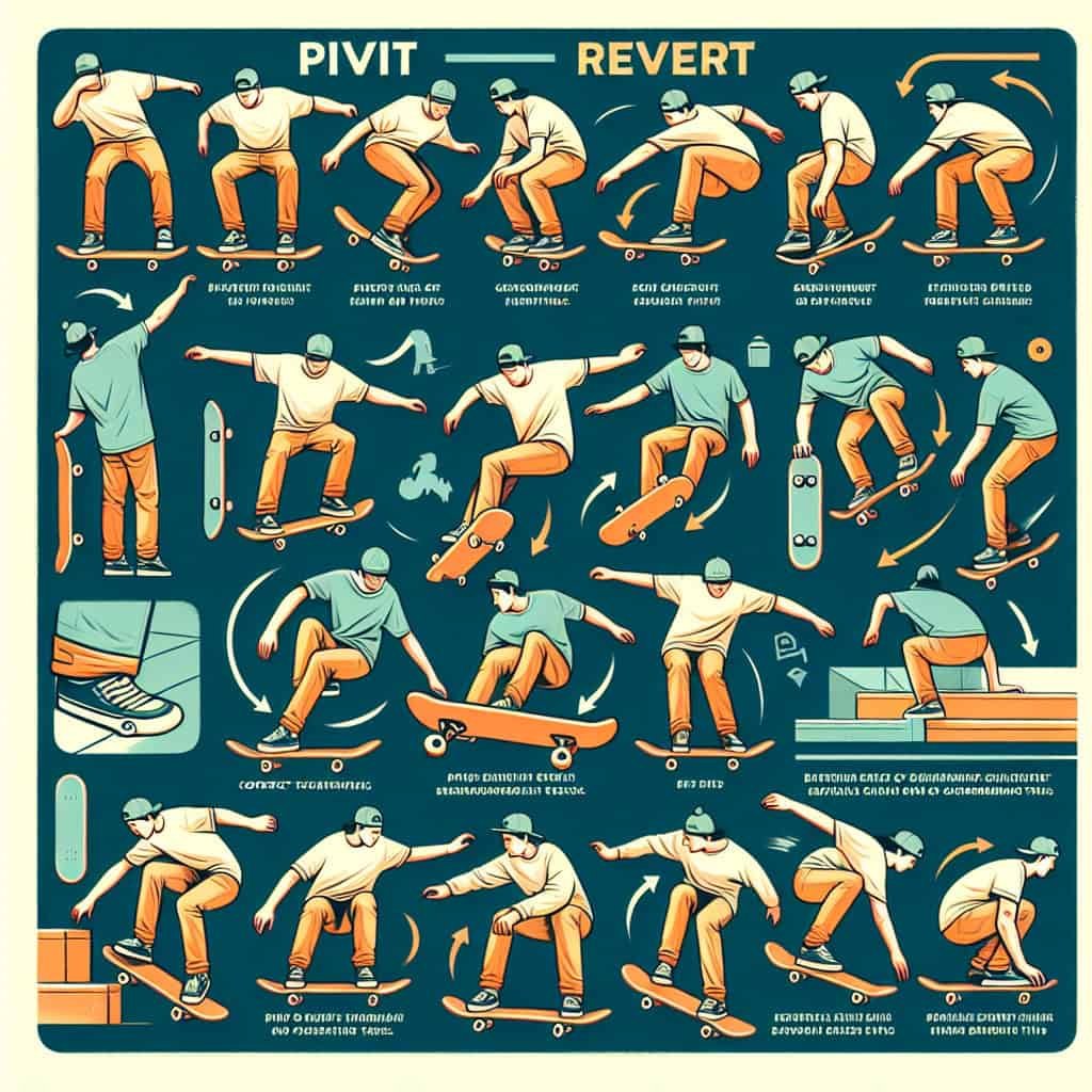 How Do I Learn Skateboard Pivot And Revert Tricks?