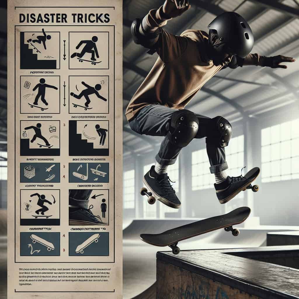 How Do I Safely Practice Skateboard Disaster Tricks?