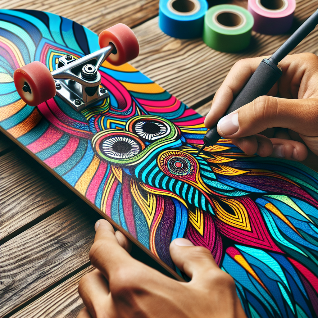 How Do You Customize Your Skateboard Grip Tape With Artwork And Designs?