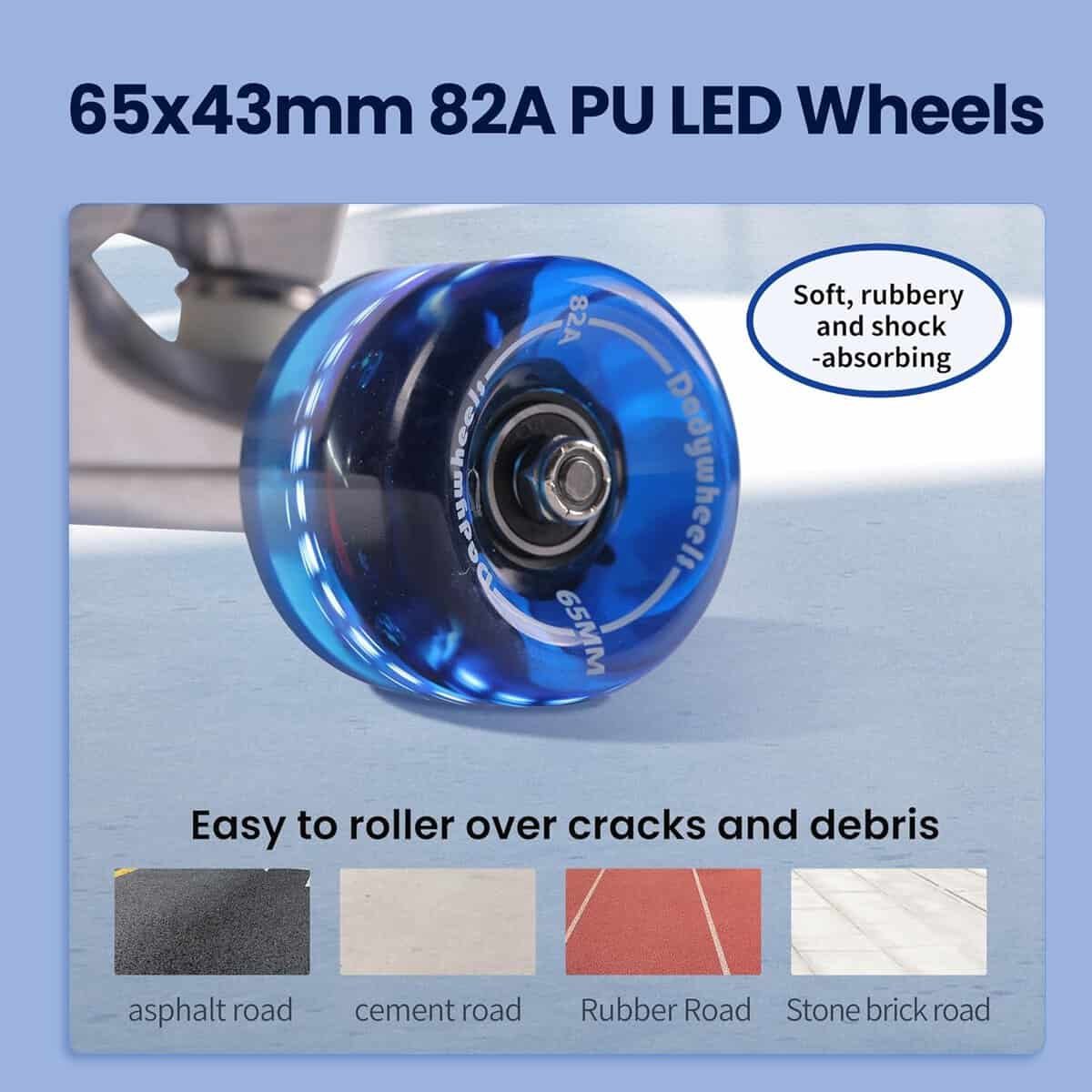 Surf Skates Cruiser Skateboard for Beginners