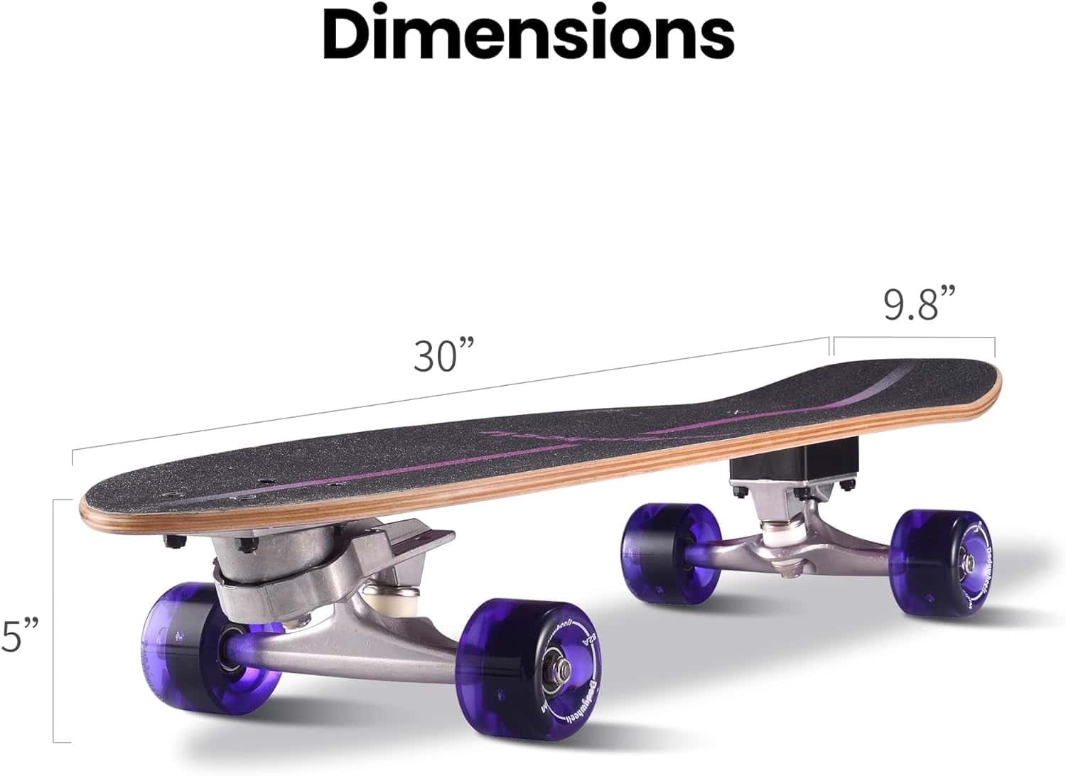 Surf Skates Cruiser Skateboard for Beginners