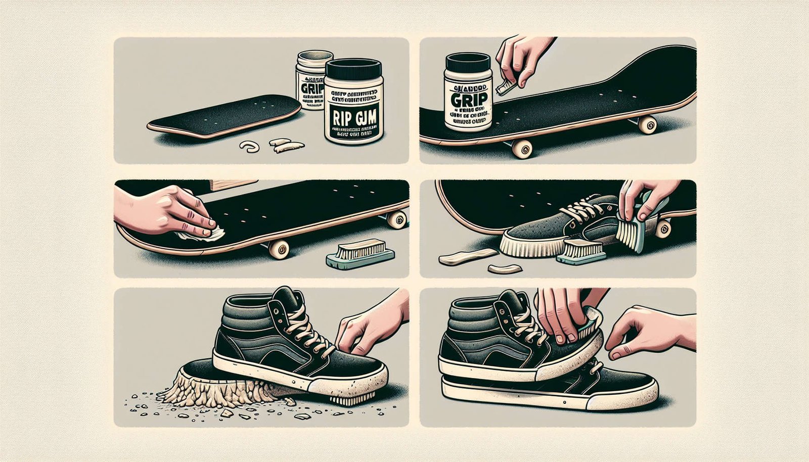 Can You Explain The Role Of Skateboard Grip Gum For Keeping Shoes Clean? Can You Explain The Role Of Skateboard Grip Gum For Keeping Shoes Clean?