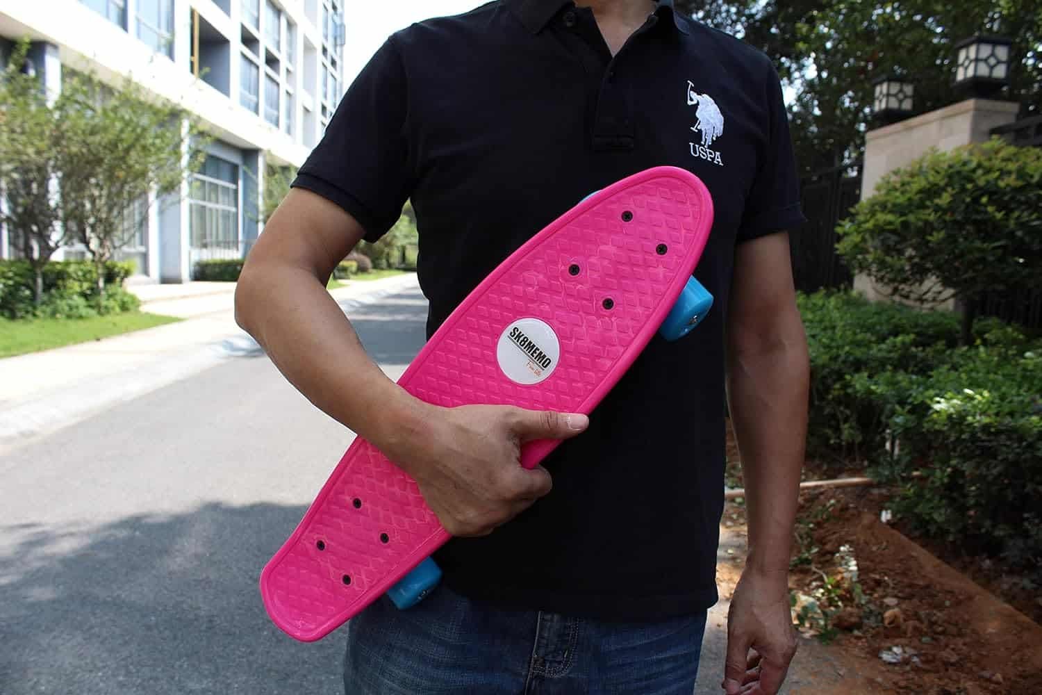 SK8MEMO Mini Skateboard, Mini Cruiser Skateboard for Beginners SK8MEMO Mini Skateboard, Mini Cruiser Skateboard for Beginners