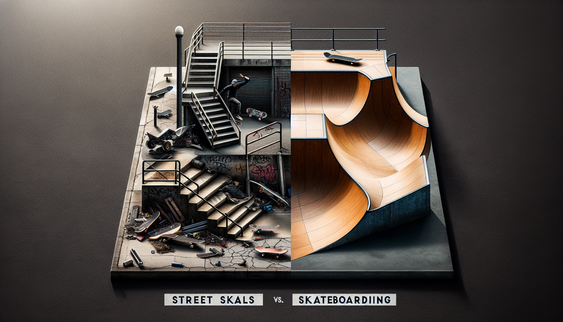 What Are The Differences Between Street Skateboarding And Ramp Skateboarding?