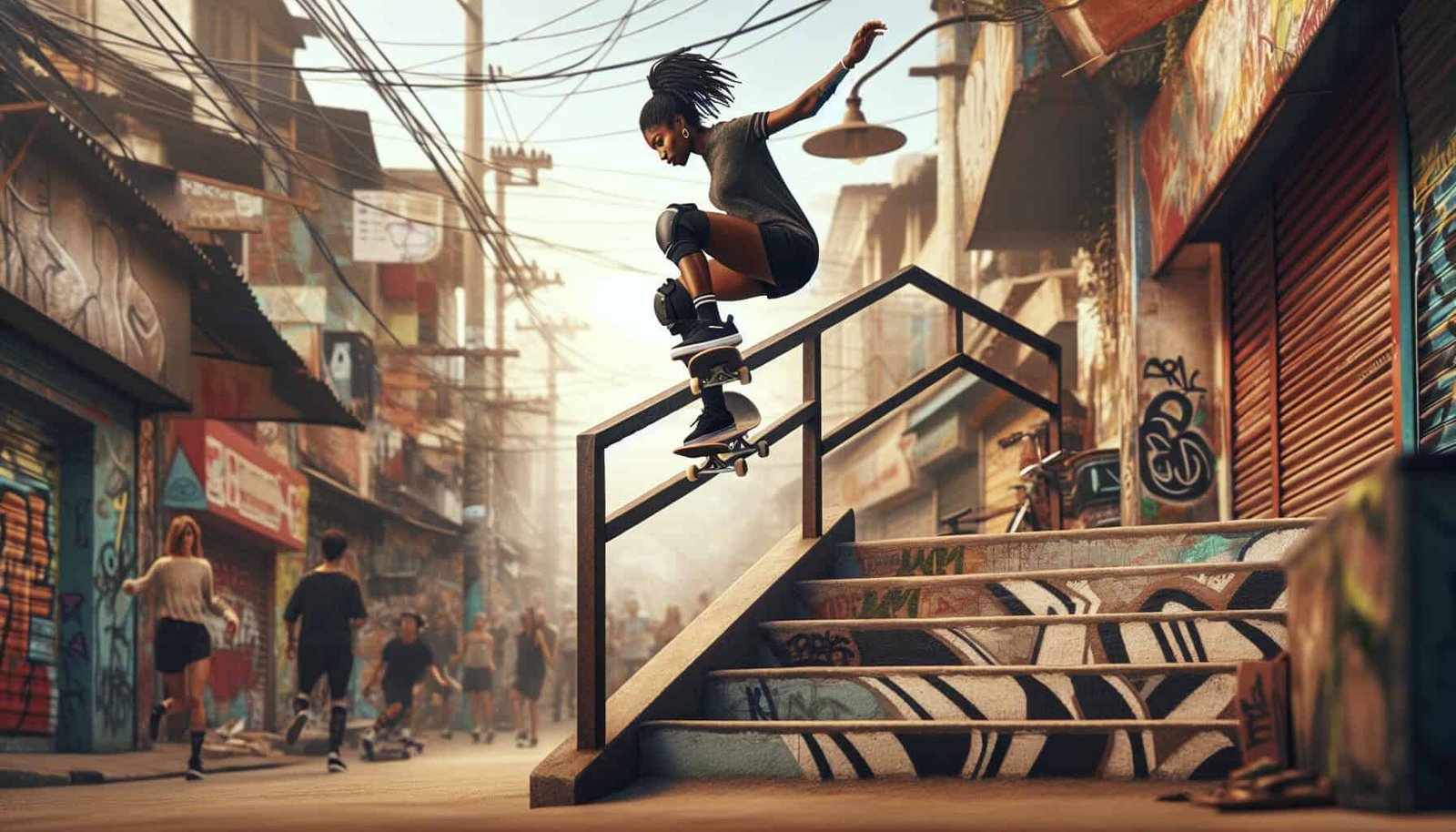 What Are The Key Elements Of Skateboard Handrail Tricks?