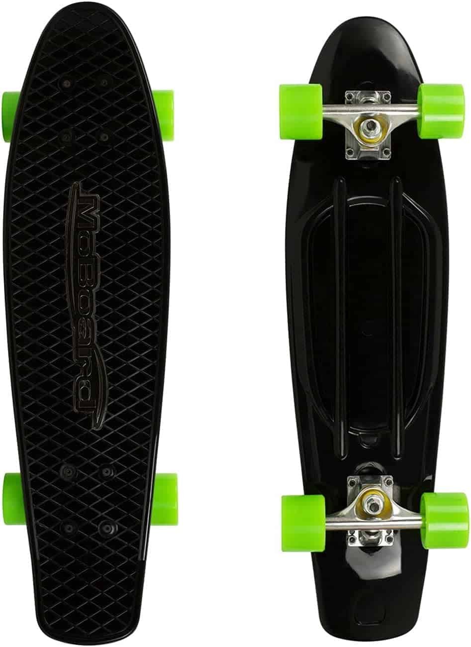 27-inch Vintage Skateboard - Skate for Beginners and Professionals - Shortboard for Kids and Adults - Stylish Board with Interchangeable Wheels
