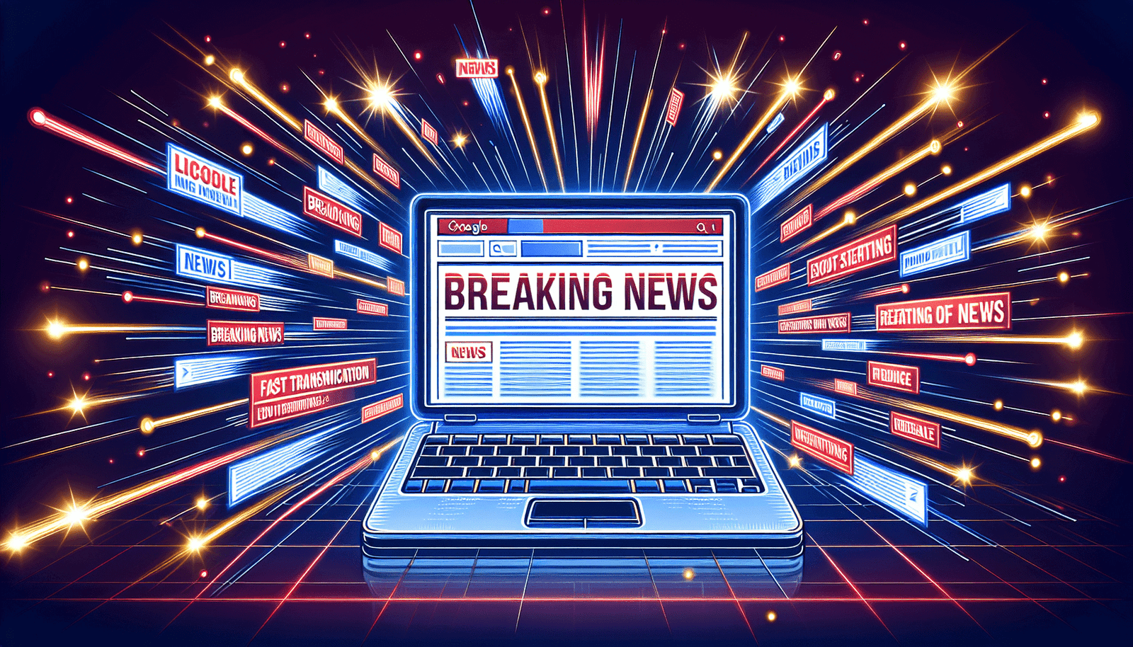 Access Breaking News on Google