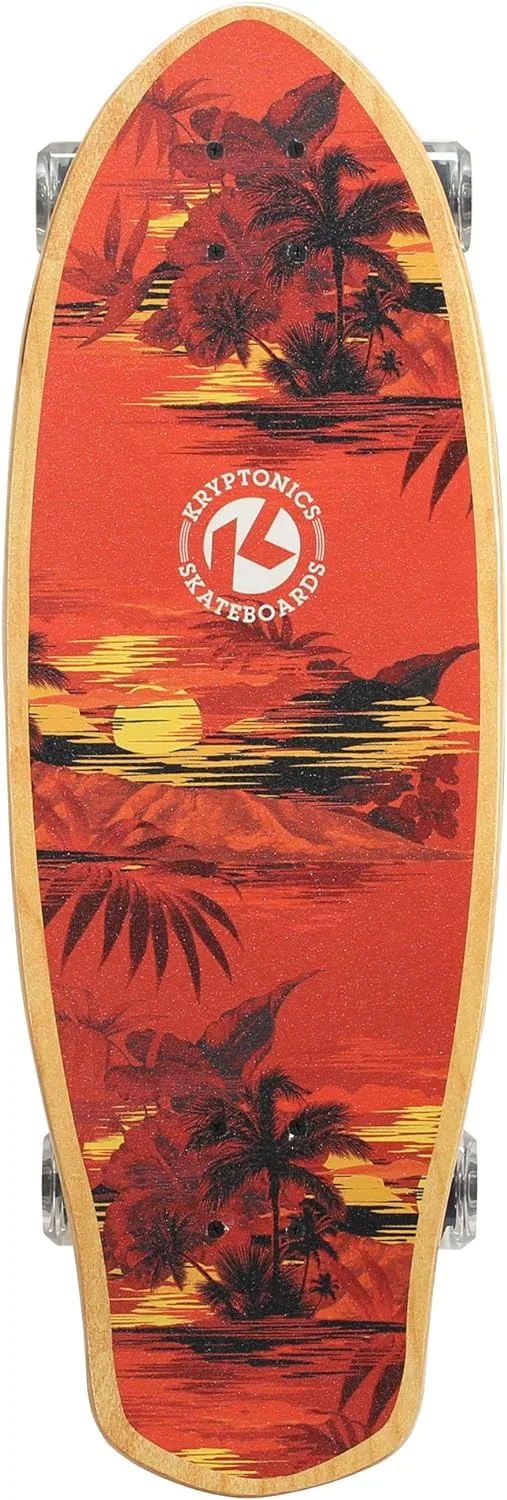Kryptonics Super Fat Cruiser 30.5 Inch Complete Skateboard