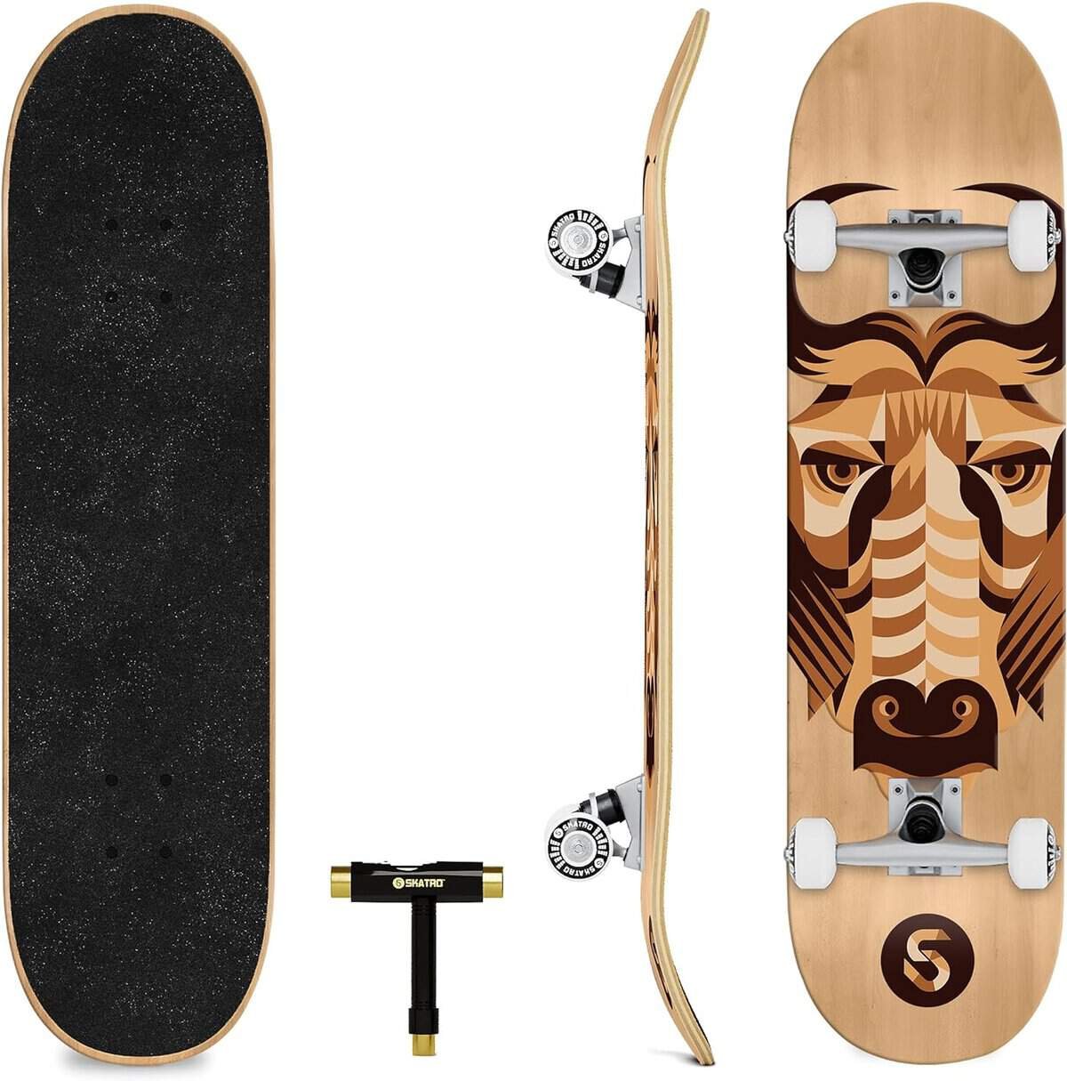 Pro Skateboard 31 Complete Skateboard. Skate Board Ages: Adults, Boys, Girls, Beginners, and Kids Pro Skateboard 31 Complete Skateboard. Skate Board Ages: Adults, Boys, Girls, Beginners, and Kids