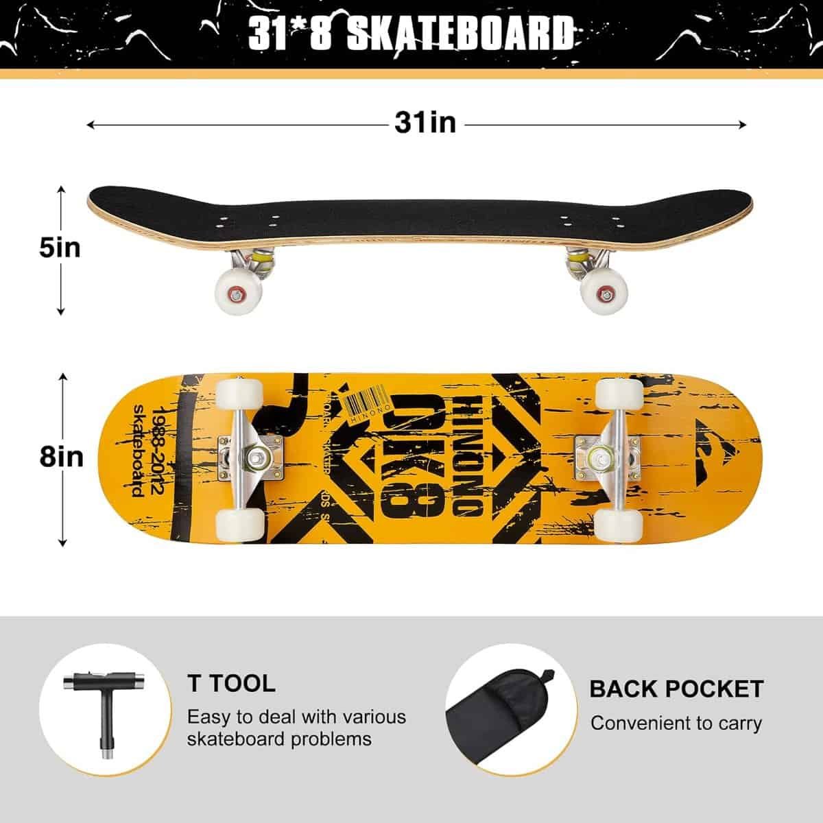 Skateboards 31” x 8” Review