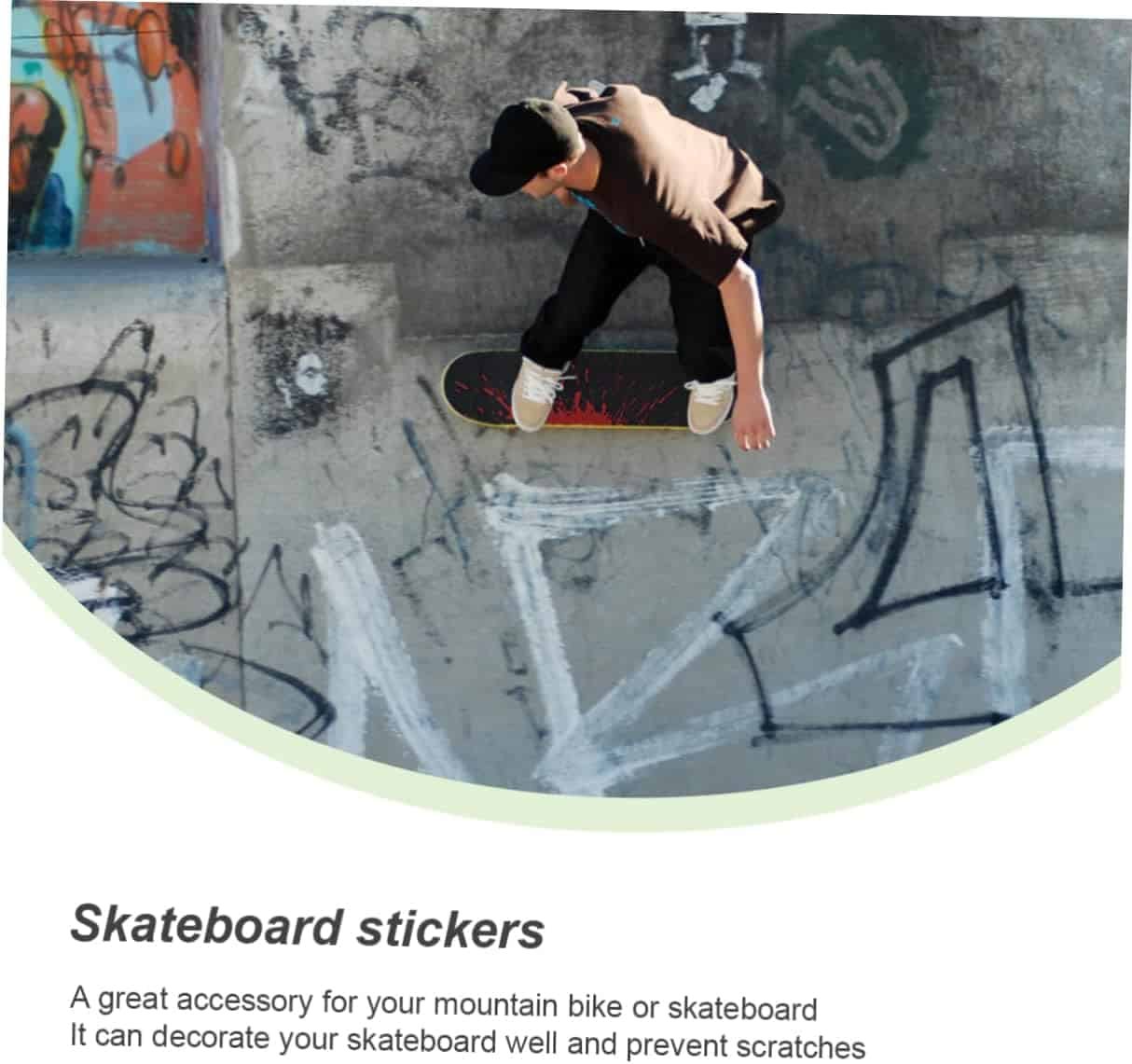 1pc Skateboard Stickers Skateboard Decorations eletric Scooter Wheelchair Step Grip Tape for Skateboard Sandpaper Stickers Longboard Sandpaper Matte Stickers Frosted PVC Tape Sheet