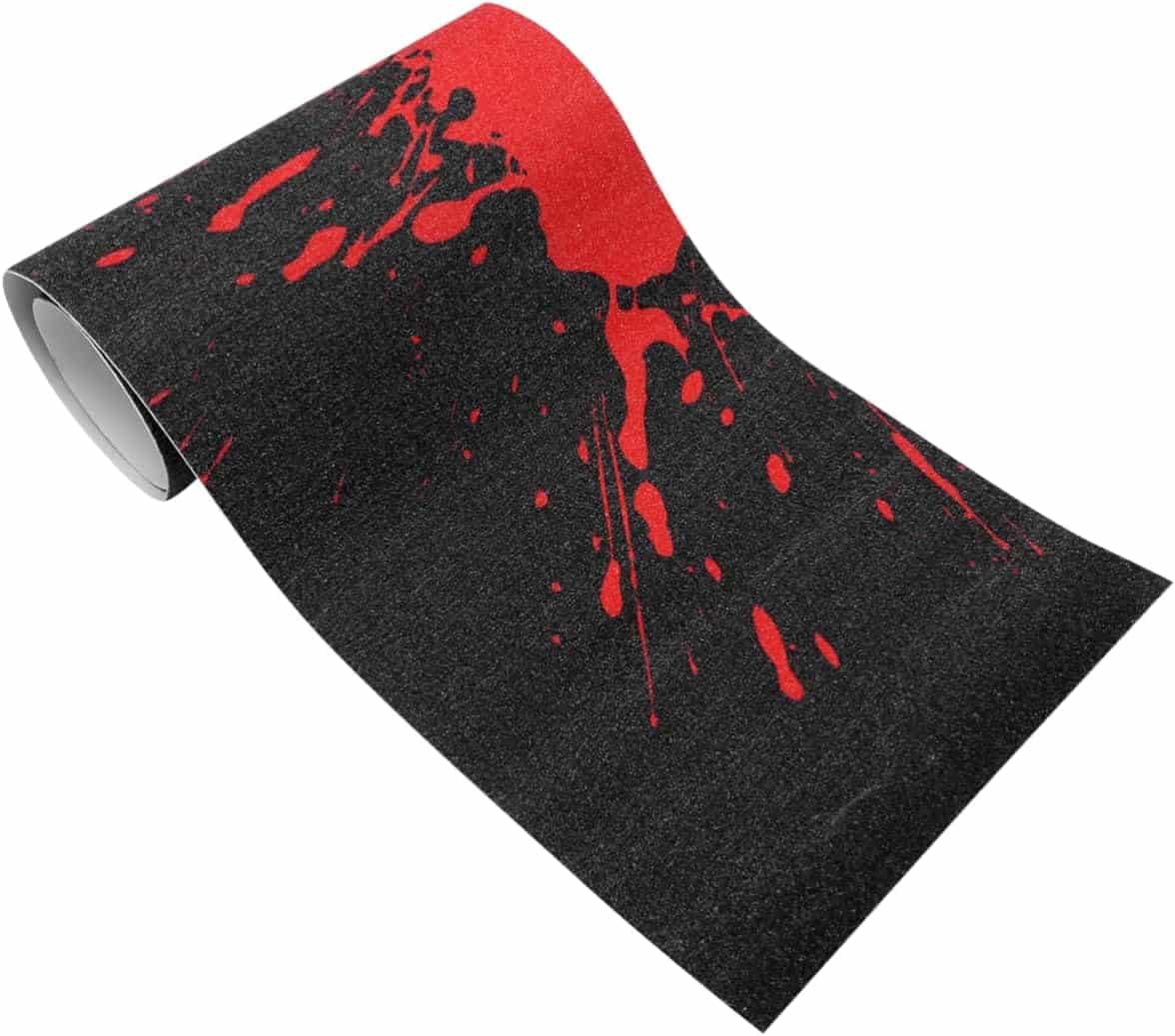 1pc Skateboard Stickers Skateboard Decorations eletric Scooter Wheelchair Step Grip Tape for Skateboard Sandpaper Stickers Longboard Sandpaper Matte Stickers Frosted PVC Tape Sheet