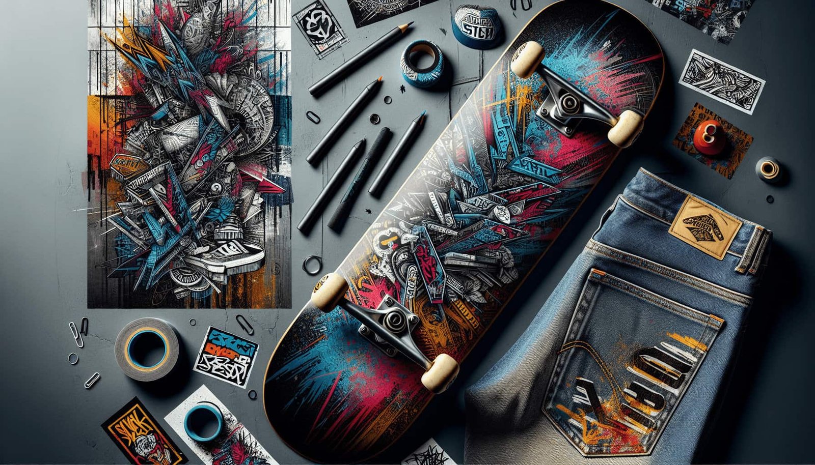 What Role Does Skateboarding Art And Design Play In Board Graphics And Clothing?