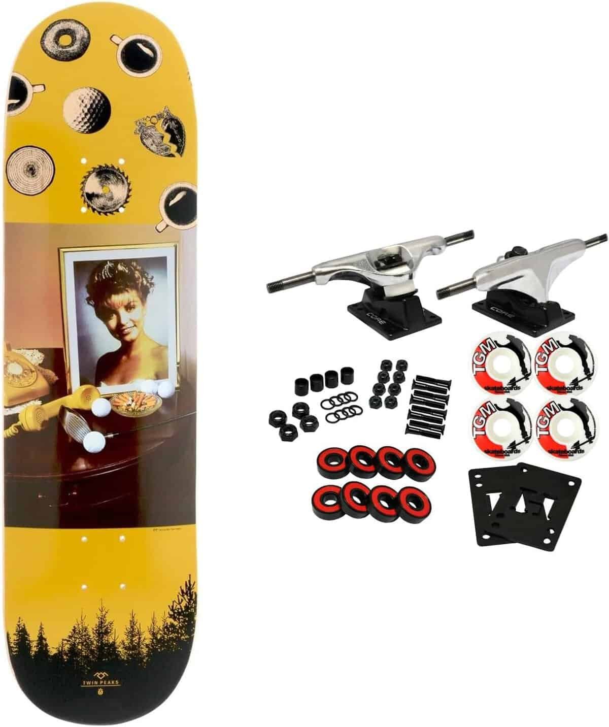 Habitat Skateboard Complete Twin Peaks Diorama Lauras House 8.375 x 32