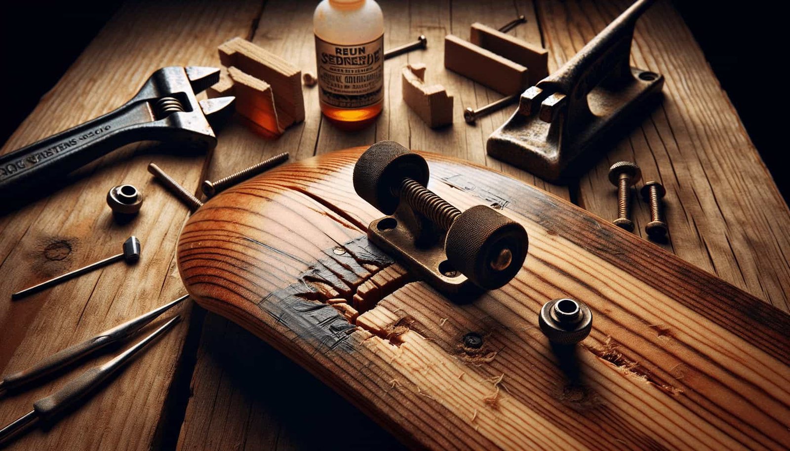 What Are The Best Ways To Repair A Cracked Skateboard Deck?