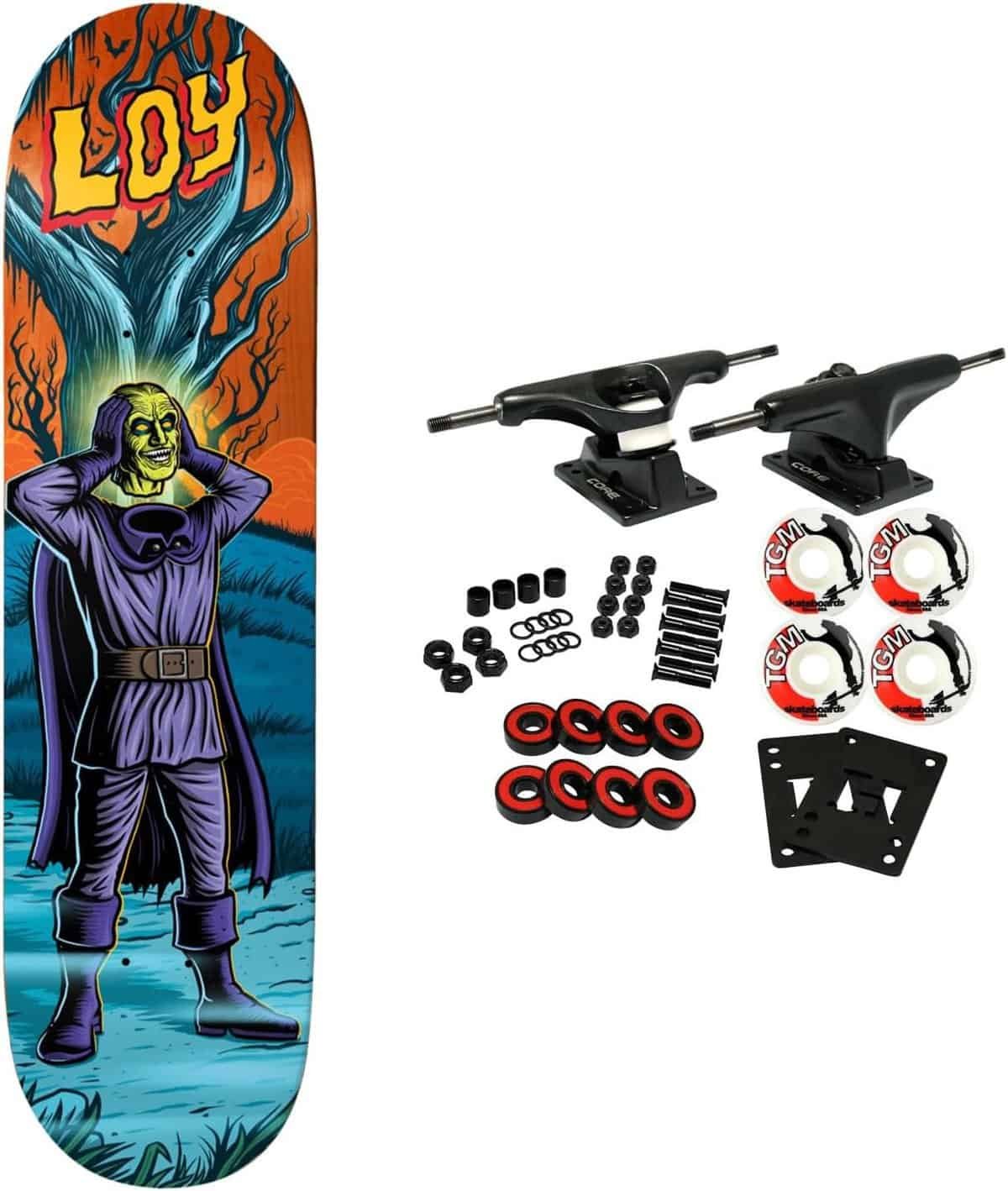 Birdhouse Skateboard Complete Loy Graveyard 8.125x 31.5 Assorted Colors Birdhouse Skateboard Complete Loy Graveyard 8.125x 31.5 Assorted Colors