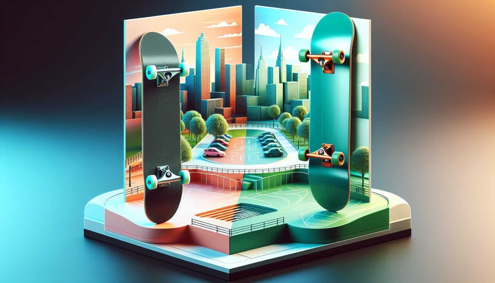 How Do I Choose The Right Skateboard Deck Shape For Street Vs. Park Skating?